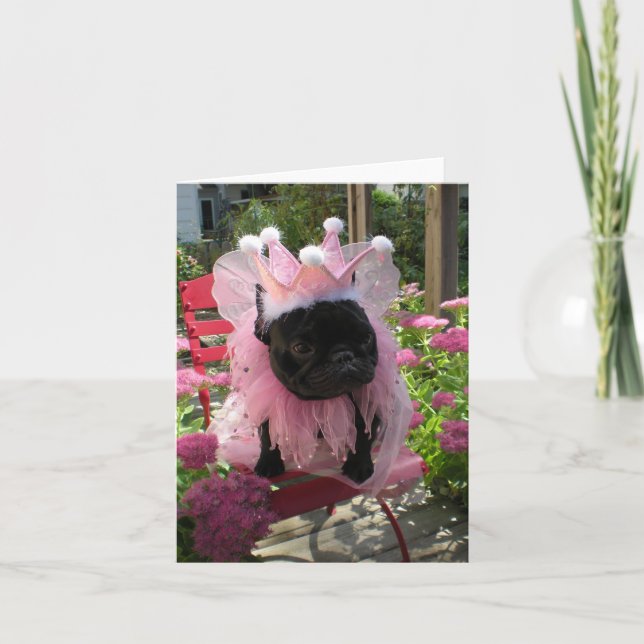 Cartão Babette - Fada de Aniversário (Frente)