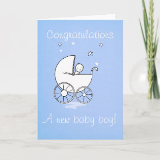 Cartão Baby boy - greeting card