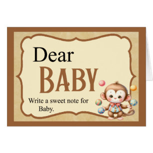 Cartão Baby Circus_ Sweet Note