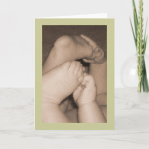 Cartão Baby Feet Card