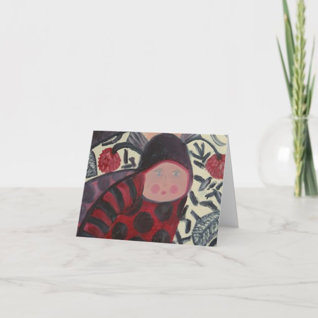 Cartão Baby Ladybug Card (Frente)