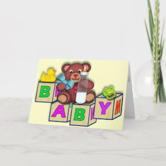 Cartão Baby Shower