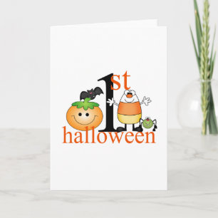 Cartão Baby's 1st Halloween
