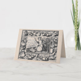 Cartão Bacchus / Dionysus God of Wine