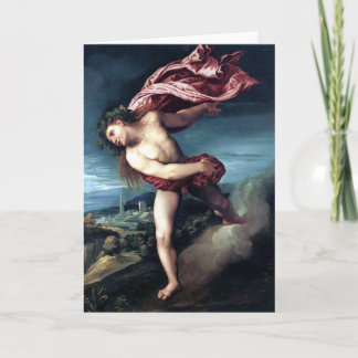 Cartão Bacchus Fine Art Greetings Card