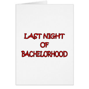 Cartão Bachelorhood