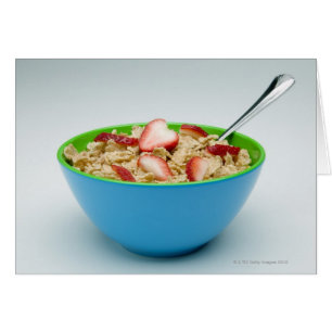 Cartão Bacia de cereal