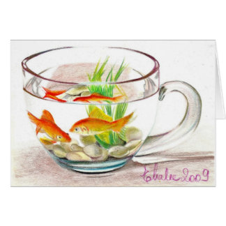 Cartão bacia dos peixes