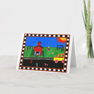 Cartão Back To School Classic Greeting Card