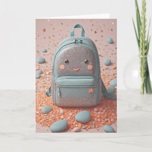 Cartão Backpack Surprise (Frente)