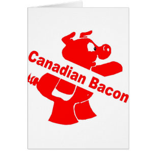 Cartão Bacon canadense