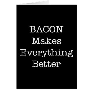 Cartão BACON torna tudo melhor