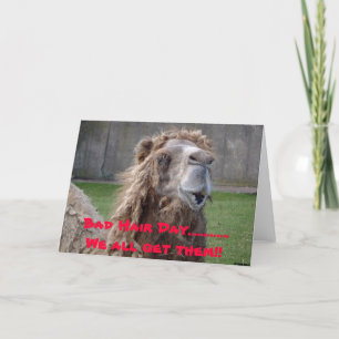 Cartão Bad Hair Day, Bad Hair Day.............We all g...