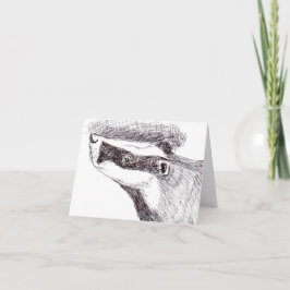 Cartão Badger Europeu (a454)