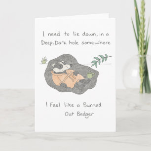 Cartão Badger Gravado