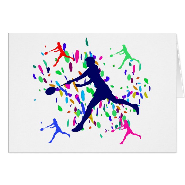 CARTÃO BADMINTON (Frente Horizontal)