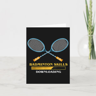 Cartão Badminton 5