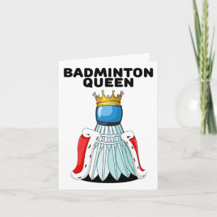 Cartão Badminton Queen Girls Badminton Shirt Womens Badmi