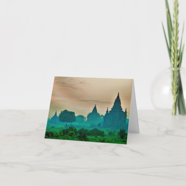 Cartão Bagan Archaeological Zone (Frente)