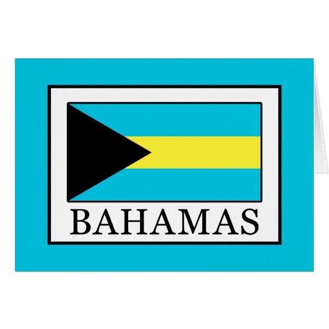 Cartão Bahamas (Frente Horizontal)