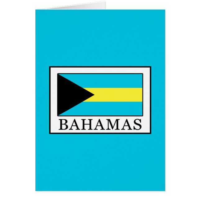Cartão Bahamas (Frente)