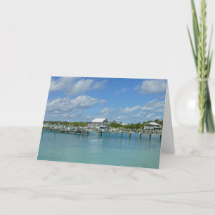 Cartão Bahamas Marina, Excelente da ilha Abaco