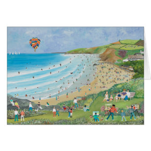 Cartão Baía Cornualha de Watergate