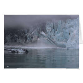 Cartão Baía de geleira Alaska