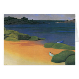 Cartão Baía de Tregastel de Felix Vallotton, Arte Fino