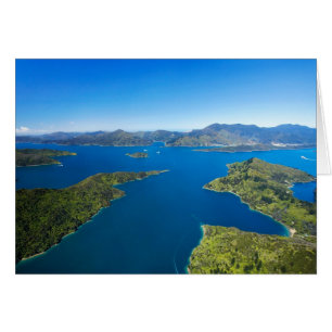 Cartão Baía Torea, Queen Charlotte Sound, Marlborough