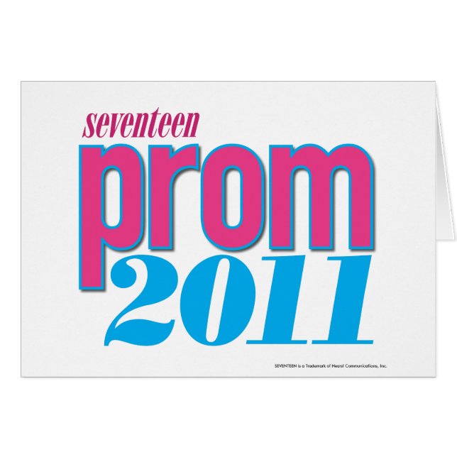 Cartão Baile de formatura 2011 - Aqua (Frente Horizontal)