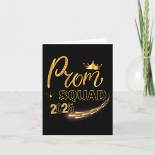 Cartão Baile de formatura Squad Graduation Cl De 2025 Par
