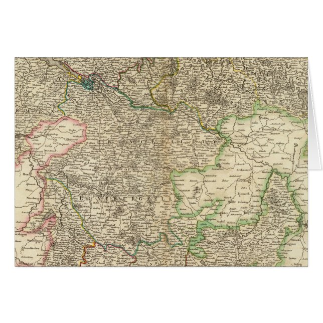 Cartão Baixa Saxónia 2 (Frente Horizontal)