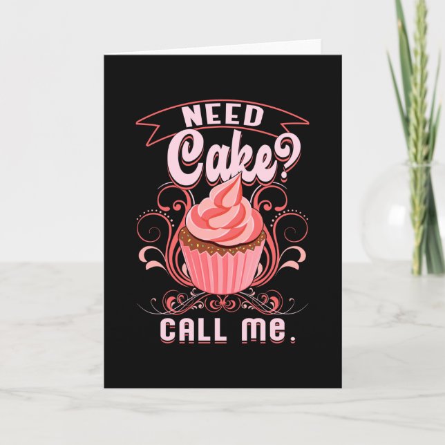Cartão Baker Bakery Baking Assar Bake Bread Ideia (Frente)