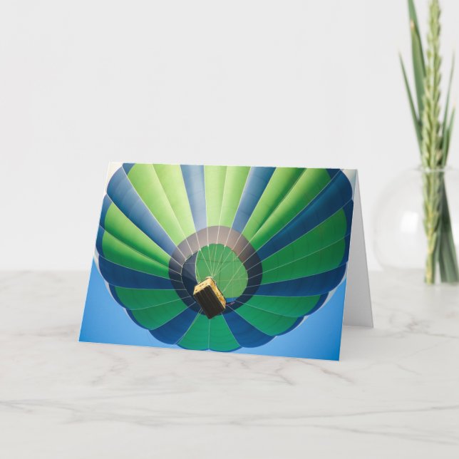 Cartão Balão de Ar Quente (Frente)