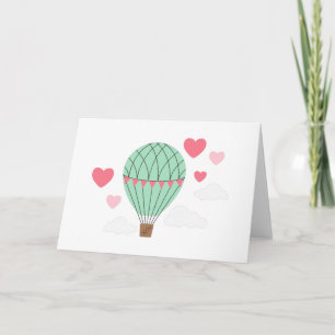 Cartão Balão do Amor