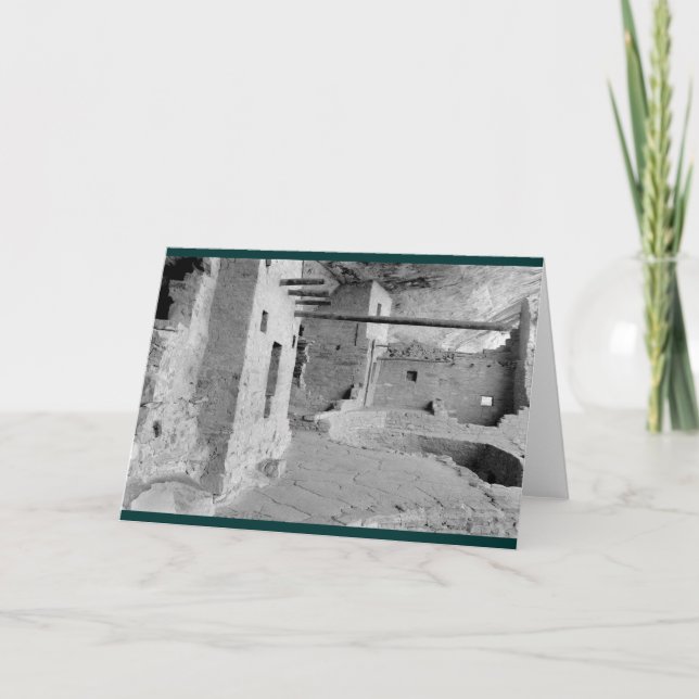 Cartão Balcony House, Mesa Verde National Park (Frente)