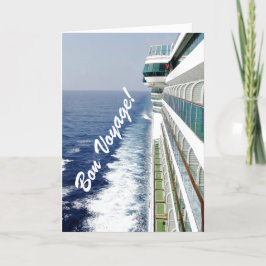 Cartão Balcony Row Bon Voyage