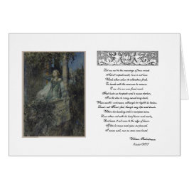 Cartão Balcony Scene com Juliet