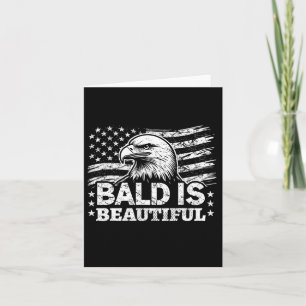 Cartão Bald É Bonito - Dia 4 De Julho Da Independência B