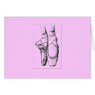 Cartão Balé — En Pointe