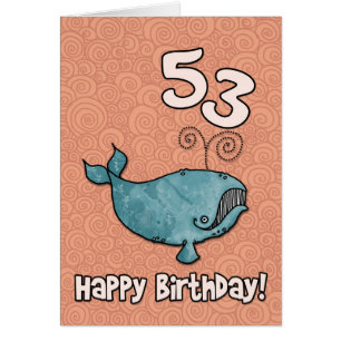 Cartão baleia do BD - 53