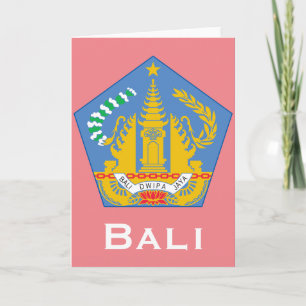 Cartão Bali, Indonésia (Lesser Sunda Islands)