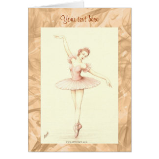 Cartão Ballerina