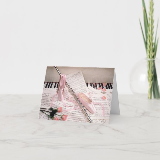 Cartão Ballerina Card (Frente)