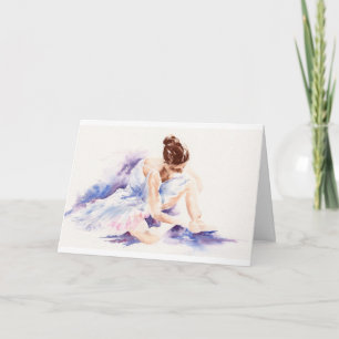 Cartão Ballerina - Fine Art Greetings Card