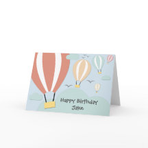 Balões de ar quente personalizados