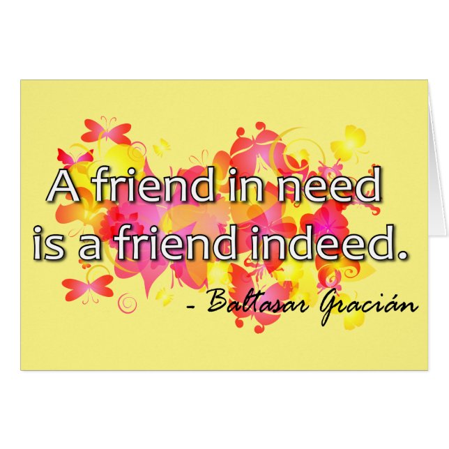 Cartão Baltasar Gracian (Frente Horizontal)