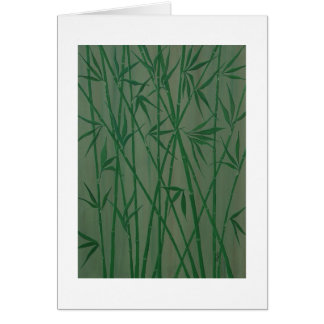 Cartão Bambu