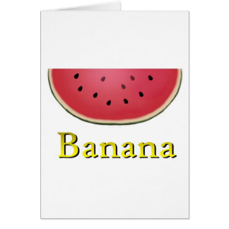 Cartão Banana